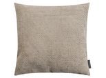 Dekokissen MAGMA HEIMTEX "ARLO Kissen 45x45", taupe, unifarben, B:45cm H:8cm L:45cm, Chenille, Faserbällchen (Polyester), Polyester, Dekokissen_Sitzkissen_Kissenhüllen, Luxuriöses Zierkissen mit samtiger Struktur in zeitlosem Design