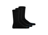 Kurzsocken STANCE "Socken Shelter Socken 3er Pack", Damen, Gr. 38-42, schwarz, Obermaterial: 33% Nylon NY. 30% Baumwolle CO. 24% Modal CMD. 10% Lyocell CLY. 3% Elasthan EL., Socken