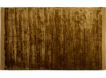 Teppich WOOOD "TAMMO TEPPICH 200x300CM HONIGGELB", honiggelb, B:200cm H:10mm L:300cm, Baumwolle, Viskose, Teppiche, Teppich, WOOOD Tammo Teppich vereint weiche Viskose, Baumwolle, modern