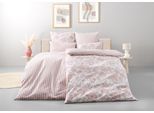 Bettwäsche OTTO HOME "Nordby", rosé, B/L: 155cm x 220cm, 1 Stk., 1 Stk., Seersucker, B/L: 80cm x 80cm, 2 Stk., Seersucker, Obermaterial: 100% Baumwolle, Bettwäsche, Bettwäsche, Bettwäsche aus Baumwolle, skandinavisches Design, ab Größe 135x200 cm