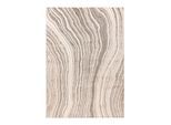 Teppich KAYOOM "Chalk 225", silber, beige, B:200cm H:11mm L:290cm, Polyester, Teppiche, Teppich, Kurzflor, Wohnzimmer
