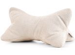 Nackenkissen MAGMA HEIMTEX "ARLO Leseknochen", natur, B:0cm H:0cm L:42cm Ø:22cm, Faserbällchen (Polyester), Polyamid, Polyester, Funktionskissen, Ergonomisches und kuscheliges Nackenkissen sowie Buch-/Tabletstütze