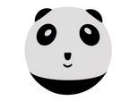 LA VAGUE Nachtlicht "Nachtlicht HAPPY PANDA", schwarz (schwarz, weiß), Leuchten, Nachtlicht