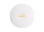 Frühstücksteller VILLEROY & BOCH "Frühstücksteller Hello Sunshine With Love ø 21,2 cm weiß-gelb", bunt (weiß, gelb), Speiseteller