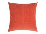 Dekokissen PAD "CASUAL", orange, unifarben, B:60cm L:60cm, Polyacryl, Polyester, Dekokissen_Sitzkissen_Kissenhüllen, Made in Europe