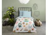 Kinderbettwäsche GOOD MORNING "Capi", bunt (blau), B/L: 100cm x 135cm, 1 Stk., 1 Stk., Renforcé, B/L: 60cm x 40cm, 2 Stk., Renforcé, Obermaterial: 100% Baumwolle, Bettwäsche, Baumwolle, Renforcé, Wendeoptik, Kind, Baby, Maritim, Meer