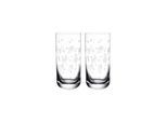 Longdrinkglas VILLEROY & BOCH "Longdrinkgläser Toy's Delight 300 ml 2er Set transparent", bunt (transparent), 2 tlg., Kristallglas, Trinkgefäße