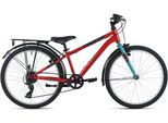 Kinderfahrrad DACAPO "DaCapo Kinderfahrrad 24" Bobby 7 Gänge - Ab 8 Jahre" Gr. 32, rot, Fahrräder, Kinder, 32cm, 24 Zoll (60,96cm) hinten: 24 Zoll (60,96cm)