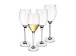 Weißweinglas VILLEROY & BOCH "Weißweingläser Maxima 365 ml 4er Set transparent", bunt (transparent), Glas, Trinkgefäße, Weißweinglas
