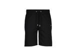 Bermudas GANT "Shorts Regular Shield Sweat Shorts", Herren, Gr. L, N-Gr, schwarz, Obermaterial: 87% Baumwolle CO. 13% Polyester PES., Hosen Bermudas