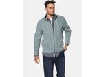 Strickjacke BABISTA "Strickjacke NERADO", Herren, Gr. XXL, grün (mint melange), Obermaterial: 55% Polyacryl PAN. 24% Wolle mw. 21% Baumwolle CO., Strickjacken Strickjacke