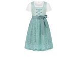Dirndl NÜBLER "Kinderdirndl Gundi", Mädchen, Gr. 164, EURO, blau, Obermaterial: 100% Polyester PES., Kleider