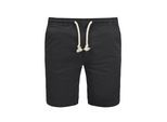 Chinoshorts INDICODE "Chinoshorts IDAbbey", Herren, Gr. M, N-Gr, schwarz, Obermaterial: 98% Baumwolle CO. 2% Elasthan EL., Hosen Chinoshorts