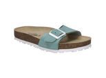 Sandale JOSEF SEIBEL "Hermine 03, mint-kombi", Damen, Gr. 40, grün (mint, kombi), Obermaterial: 100% Rindsleder Leather cow., Schuhe Sandale