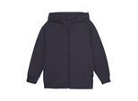 Kapuzensweatjacke EN FANT "Kapuzensweatjacke ENHoodie", Mädchen, Gr. 92, blau (parisian night), Obermaterial: 95% Baumwolle CO. 5% Elasthan EL., Sweatjacken