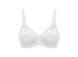 Bügel-BH SUSA "BH mit Bügel Latina", Damen, Gr. 110, Cup F, weiß, Spitze, Obermaterial: 77% Polyamid PA. 15% Baumwolle CO. 8% Elasthan EL., BHs Bügel-BH