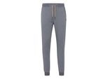 Sweathose SOLID "Sweathose SDNafado", Herren, Gr. XL, N-Gr, blau (insignia blau melange), Obermaterial: 55% Baumwolle CO. 45% Polyester PES., Hosen Sweathose