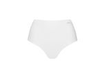 Taillenslip LISCA "Damen Taillenslip Laura", Damen, Gr. 46, weiß, Stoff, Obermaterial: 75% Polyamid PA. 25% Elasthan EL., Unterhosen Taillenslip