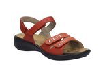 Sandale JOSEF SEIBEL "Ibiza 86, rot", Damen, Gr. 36, rot, Obermaterial: 100% Rindsleder Leather cow., Schuhe Sandale