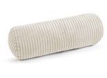 Nackenrolle MAGMA HEIMTEX "SHARA Nackenrolle", beige, B:0cm H:0cm L:40cm Ø:15cm, Faserbällchen (Polyester), Polyamid, Polyester, Funktionskissen, Nackenrolle, Kuschelige Nackenrolle aus Cord – Komfort trifft Stil