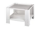 XAVAX Unterbausockel "Sockel Untergestell 60 x 60 x 40cm Waschmaschine Trockner", weiß, B/H/T: 60cm x 40cm x 60,6cm, Möbelgestelle, Hausgerätesockel verstellbar