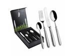 Besteck-Set "Tafelbesteck inkl. Besteckbox Landhaus 24er Set silber", silber, 24 tlg., PICARD & WIELPÜTZ SOLINGEN, Essbesteck-Sets, Spülmaschinengeeignet