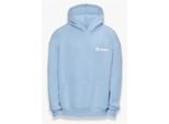 Kapuzenpullover DROPSIZE "Dropsize Herren Dropsize Heavy Oversize Sky iSthe Limit Hoodie", Herren, Gr. S, baby blau, 70% Baumwolle, 30% Polyester, mehrfarbig, oversize, ohne Ausschnitt, Pullover Kapuzenpullover