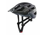 Fahrradhelm CRATONI "MTB-Fahrradhelm AllRace, schwarz-grau" Gr. L, schwarz (schwarz, grau), Helme, L, 100% Erzeugnis unbest Zusammensetzg EuZ., Fahrradhelm