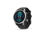 GARMIN fenix E Smartwatch 47 mm, schwarz, silber