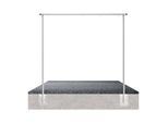 Schake Wäschetrockengerüst Ø60mm, Querstange 2,50m, 5 Haken einseitig, gebogen (419_4625)