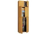 Mehrzweckschrank Lona XXL ca.70x223x39cm Buchefarben