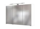 Spiegelschrank Florida in Weiß mit LED