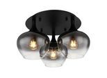 Deckenleuchte Maxy in Schwarz max. 40 Watt Deckenlampe