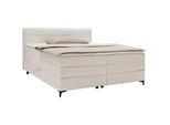 Boxspringbett Bari in Creme ca. 180x200cm