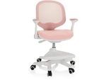 Jugenddrehstuhl Kid Ergo ca.56x89x52cm Rosa,Weiß