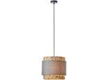 Hängeleuchte Waterlilly Grau/Beige max. 60 Watt