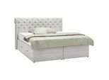 Boxspringbett Belano Hellgrau ca. 160x200cm