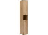 Hochschrank Basix Eichefarben ca. 30x185x39,6cm