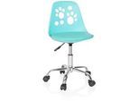Jugenddrehstuhl Fancy I ca. 40x72-82x44 cm Türkis