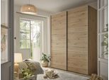 Schwebetürenschrank STAUD "Includo, Made in Germany", dekor artisan eiche, B:225cm H:222cm T:68cm, Holzwerkstoff, Schränke, Schwebetürenschrank, Mit vier verschiedenen Ausstattungsvarianten