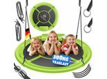 KESSER® Nestschaukel Tellerschaukel Hängeschaukel Rundschaukel Schaukel verstellbar Garten-Schaukel Kinderschaukel Indoor - Outdoor-Schaukel für Kinder & Erwachsene