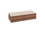 Villeroy und Boch Antao Sideboard L41103HM 120x26,8x50cm, Waschbeckenplattenfarbe botticino, warm walnut