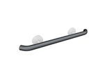 Hewi System 800 K Haltegriff 950.36.3309192 Stützen und Rosetten signalweiß, anthrazitgrau, 600mm