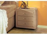 Nachtkommode MAINTAL, braun (karamell), B:48cm H:50cm T:43cm, Sideboards, Nachtkommode