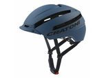 Fahrradhelm CRATONI "Fahrradhelm Loom" Gr. L, blau, Helme, L, 100% Erzeugnis unbest Zusammensetzg EuZ., Fahrradhelm