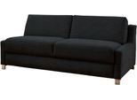 Schlafsofa BALI "Viola, Dauerschläfer", grau (anthrazit), B:181cm, 100% Polyester, Sofas, Schlafsofa, in 140er und 160er Breite, 3 Varianten, auch mit Ergoflex-Lattenrost