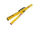 STABILA Digitale Wasserwaage TECH 196 DL, 183 cm, wasser- und staubdicht nach IP 67, 2 Digital-Displays, kalibrationsfrei, Anzeige-Modi: °, %, mm/m, i (19824)