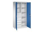 C+P Werkzeugschrank mit Schubladen Acurado, 1950x930x500mm, 7035/5010 ; C + P Möbelsysteme (8921-305|S10324)