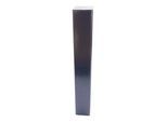 Schake Stilpoller aus Vierkantrohr 100x100mm + Flachkopf, ca 900mm Überflur, beschichtet, ortsfest für Dübelbefestigung + Bodenplatte 200x200mm (4075PB)