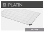 Gänsedaunenbettdecke SPESSARTTRAUM "Platin", weiß, B:155cm L:200cm, Bezug: 100% Baumwolle. Füllung: 100% Gänsedaunen, Bettdecken, Gänsedaunenbettdecke, hergestellt in Deutschland, allergikerfreundlich